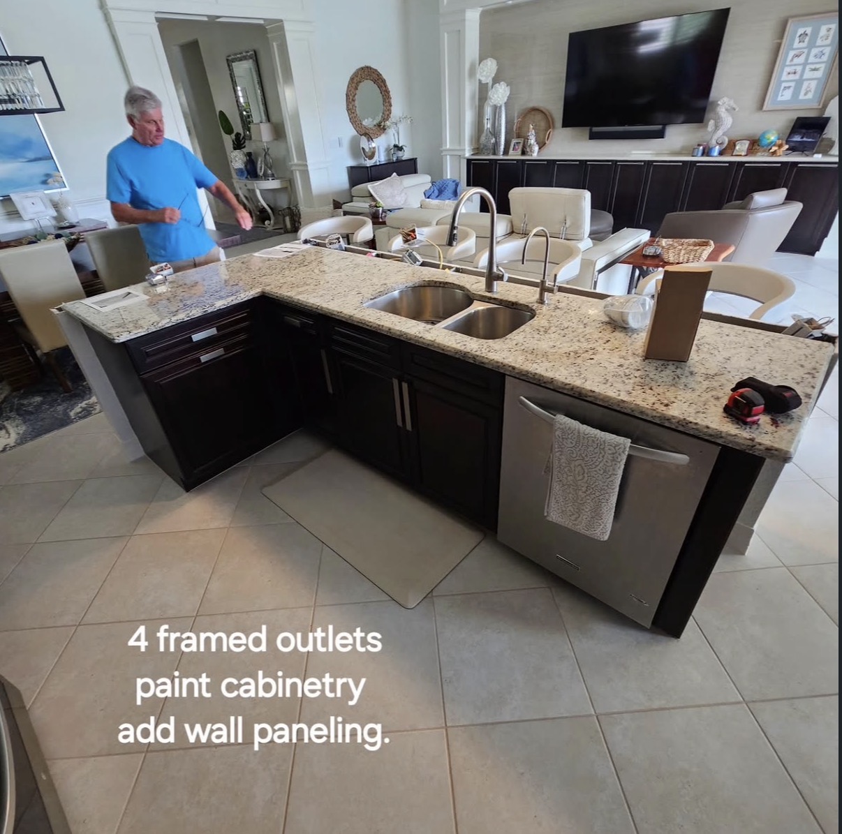Kitchen Cabinetry Refresh before
