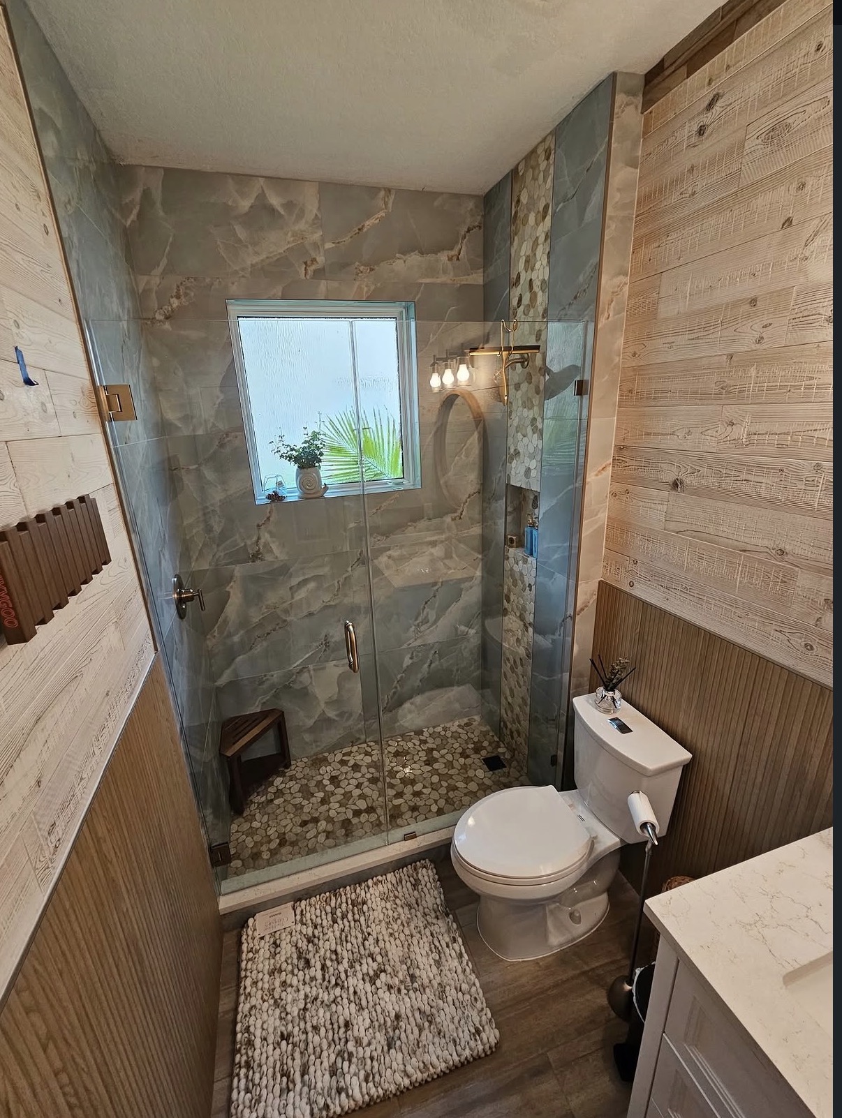 Bathroom Remodel after